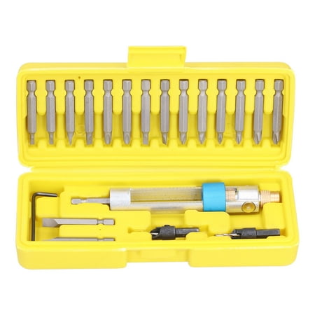 

20Pcs Screwdriver Converter 180° Rotation Various Specifications Multifunctional Drill Driver Multi Screwdriver Sets