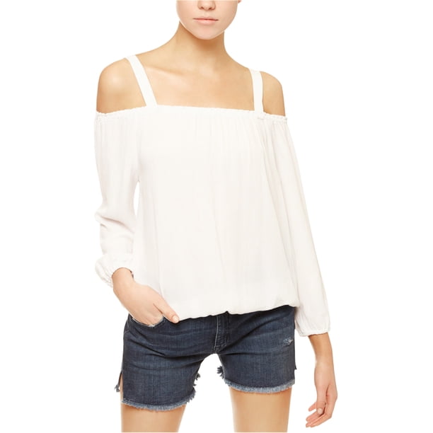 Blusa de punto con hombros descubiertos Sanctuary Clothing Blanco XS