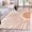 Orange, variant on Area Rug 4x6 Ft, Orange Sunshine Non Slip Area Rugs for Bedroom, Lines Retro Abstract Middle Century Washable Low Pile Indoor Throw Carpet for Home Office Study Room Dining Room Nursery