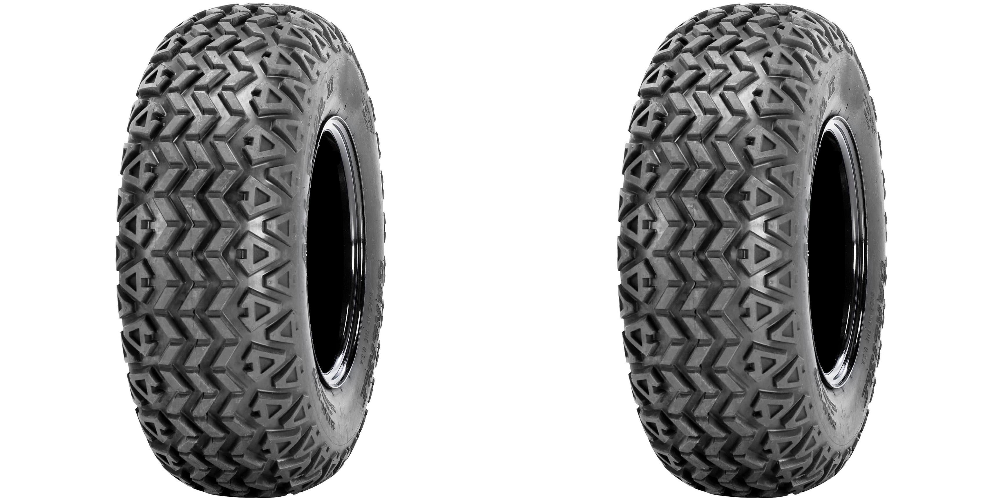 Set of 2 CARLISLE All Trail ATV Front Tires 25x812 4ply