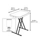 thumbnail image 3 of Mesa Lifetime Plegable para Exterior 66 cm Blanco, 3 of 3