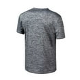 thumbnail image 5 of Nmnitkp Mens Shirts Casual Loose Sports Breathable Ice-Silk Mens Short Sleeve Shirts Round-Neck Quick Dry Mens Pullover Gray,XL, 5 of 9
