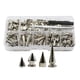 thumbnail image 1 of 80 Uds. de puntas de aleación de Zinc, remaches Punk, tornillo de tuerca para chaqueta, ropa, cuero DIY, artesanía, bolsa, 1 of 2