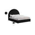 thumbnail image 2 of Meridian Furniture Milo Black Fabric Queen Bed, 2 of 7