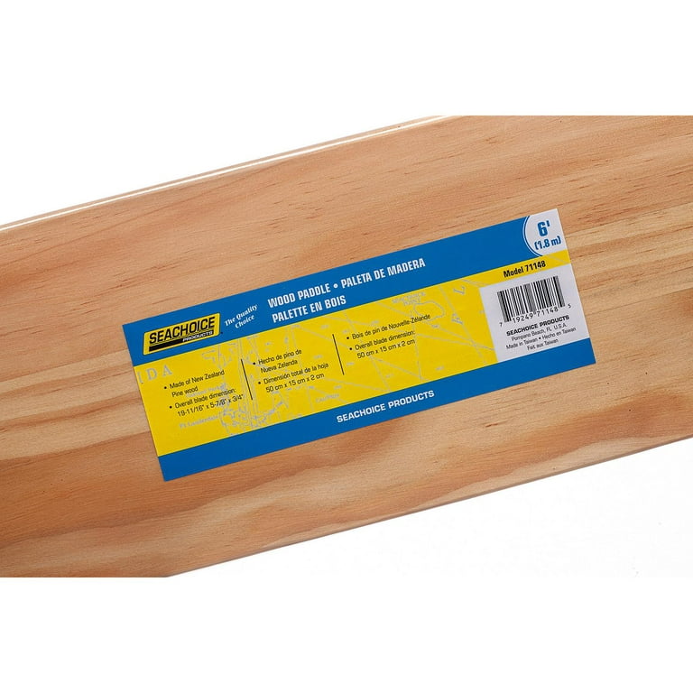 Seachoice 71148 6 ft. Standard Wood Paddle