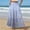 Light Blue, variant on Casual FLoral Skirts for Women High Waist Elastic A-line Frock With Pockets Light Purple XXL