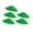 Green, variant on 5Pieces High Visibility Markers Plastic Sport Training Discs Nonslip Perfect for Team Exercises and Safe Playgrounds Use