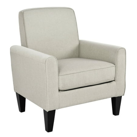 - Costway Modern Accent Arm Chair Single Sofa Linen Wooden Leisure Living Room Furniture