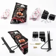 thumbnail image 3 of Non-Slip Inclined Side Stand for Motorcycles & Electric Vehicles - Sturdy 14CM Single Footrest Bracket with Accessories Kit, Space-Saving Monopod Design for Enhanced Stability on Inclines, Universal, 3 of 4