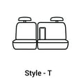 thumbnail image 2 of Covercraft 14-18 Chevrolet Silverado Carhartt PrecisionFit Custom Second Row Seat Covers - Blk, 2 of 3