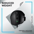 thumbnail image 6 of Logitech G502 X Wired Gaming Mouse - LIGHTFORCE hybrid optical-mechanical primary switches, HERO 25K gaming sensor, compatible with PC - macOS/Windows - Black, 6 of 6