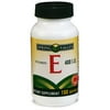 Spring Valley Natural Vitamin E 400 IU 100-Count Softgels