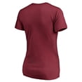 thumbnail image 3 of Women's Cardinal Arizona Cardinals Arriba V-Neck T-Shirt, 3 of 3