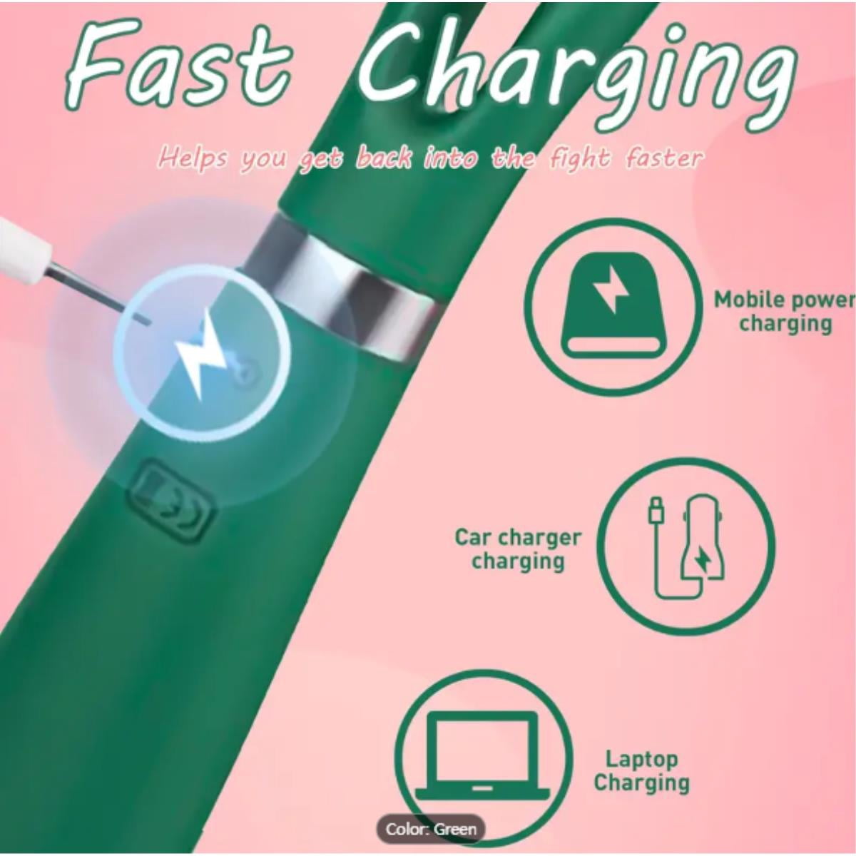 Mini Massager, Powerful Handheld Personal Massager with 10 Massage Modes Massager for Neck Shoulder Back Body Massage Sports Recovery Muscle AchesMA114