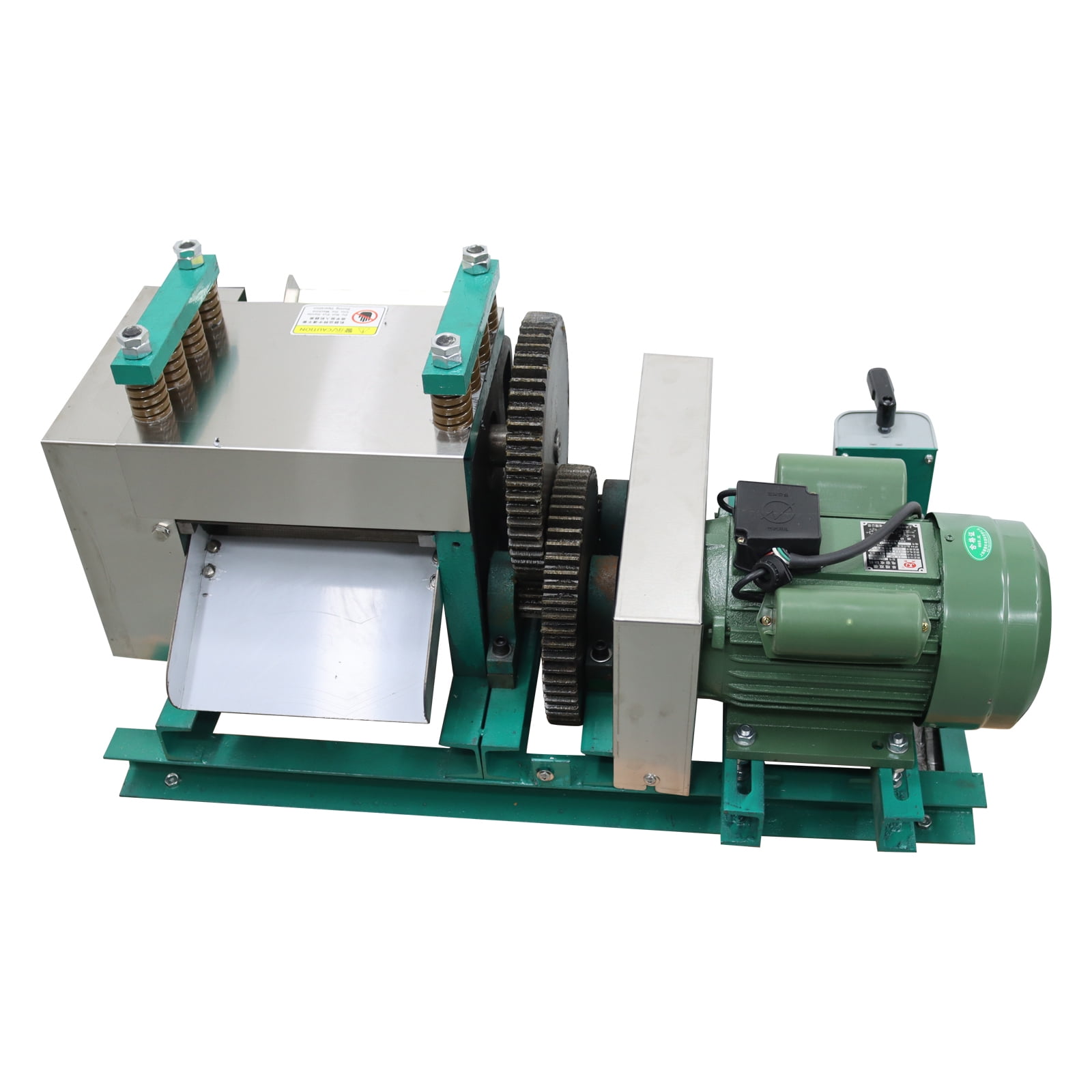 Industrial 3 Rollers Sugar Cane Juicer Sugarcane Crusher Extracting Machine 220V 3500W
