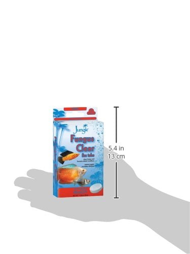 Jungle Fungus Clear Fizz Tab for Freshwater Aquariums, 8 Count