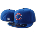 thumbnail image 2 of Gorra de béisbol totalmente cerrada de nueva Era Chicago Cubs gorra europea americana Hip-Hop sombrero de ala plana no ajustable, 2 of 2