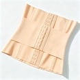 thumbnail image 3 of Belt Waist Trainer For Women, Tummy Control Corset Shapewear, Sport Workout Body Shaper With Zipper & Hooks, 3 of 6