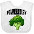 thumbnail image 3 of Inktastic Powered by Broccoli Boys or Girls Baby Bib, 3 of 4