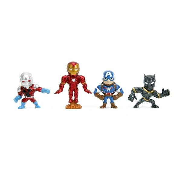 Jada Toys Marvel Avengers 2.5" 4-Pack Die-Cast Figures