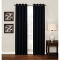 thumbnail image 3 of Ashton Grommet Top Room Darkening Single Window Curtain Panel Purple 84 Inches 84 Inches, 3 of 5