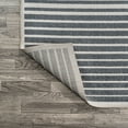 thumbnail image 6 of JONATHAN Y WASHABLE 8 x 10 Area Rug, Shutter Minimalist Striped Plaid - Dark Gray/Cream, WSH305A-8, 6 of 9