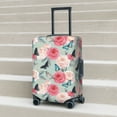 thumbnail image 3 of Wukai Roses and Butterflies Elastic Luggage Cover: Personalized Protection for Your Suitcase - Fits 19~29-inch, Washable & Durable Travel Companion-Small, 3 of 8