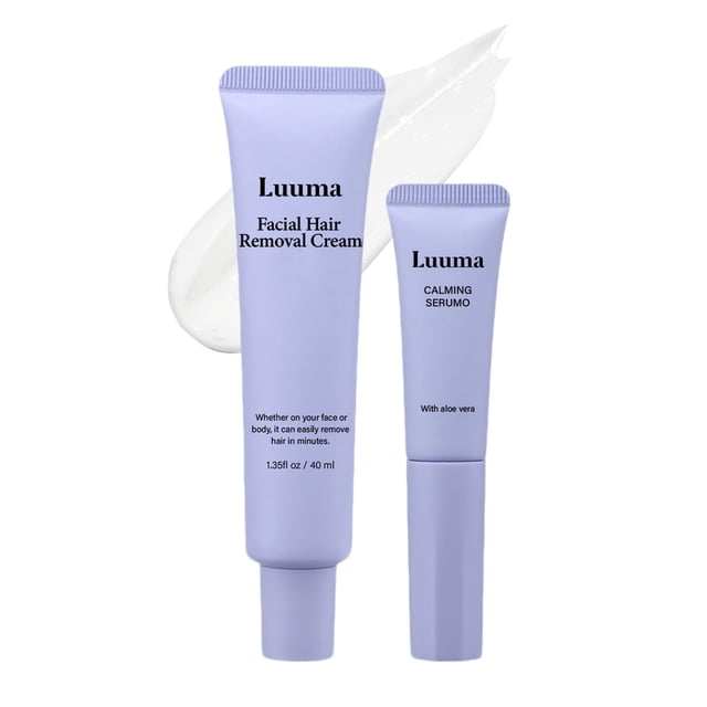 Crema de depilación facial Luuma para mujeres de todo tipo de piel