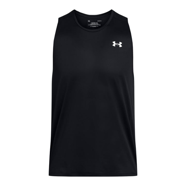 Big & Tall Under Armour Tech™ Tank Top Color: Black Size: 3XL TALL
