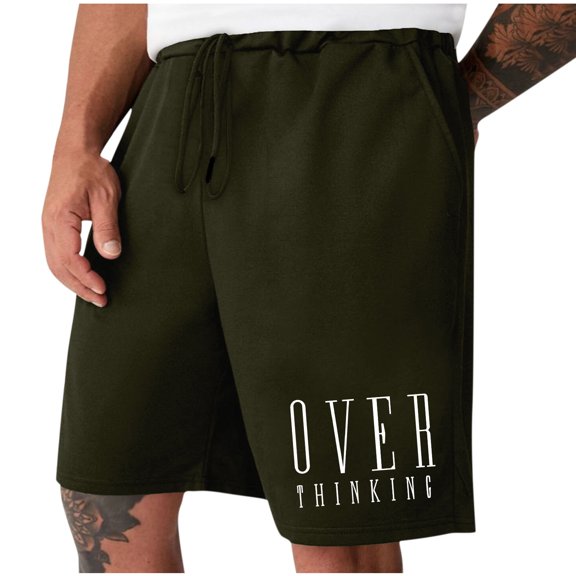 UVEASISHA Men's Big and Tall Athletic Running Shorts Quick Dry Workout Shorts Lightweight Sports Gym Basketball Shorts Hiking 2025 Army Green,XXXL