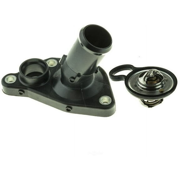 Engine Coolant Thermostat Housing Assembly - Compatible with 2006 - 2010 Dodge Charger 2.7L V6 2007 2008 2009