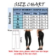 thumbnail image 3 of SAYFUT Womens High Waist Sauna Pant Compression Tummy Control Shaper Thighs Slimming Shapewear Black S-2XL, 3 of 7