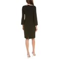thumbnail image 2 of Teri Jon by Rickie Freeman womens  Embellished Neckline Sheath Dress, 8, Black, 2 of 3