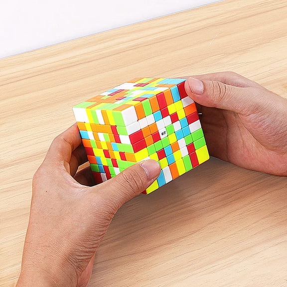 8x8 Speed Cube Stickerless 70MM QY 2021 Version Puzzle Magic Cube