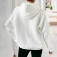 thumbnail image 4 of Vedolay Light Jackets for Women Fashion 2023 Pullover Long Sleeve Hoodies Tops Fall Outfits 2023 Clothes Zip up Jacket White,XL, 4 of 5