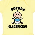 thumbnail image 4 of Inktastic Future Electrician for Boy Boys Baby Bodysuit, 4 of 5