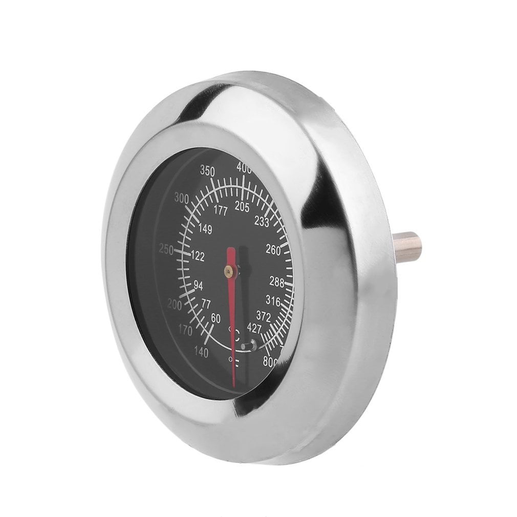 BBQ Smoker Grill Stainless Steel Thermometer Temperature Gauge 60℃-427℃ T5W3 