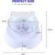 thumbnail image 4 of Cuenco para gatos anticodicia de 1 pieza, cuenco transparente individual ajustable con soporte elevado, agua y comida para evitar lesiones en el cuello JM, 4 of 5