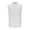 White, variant on Njagoc3 Mens Sleeveless Mandarin Collar Dress Shirt, Solid Color Cotton Blend, Wrinkle - Resistant, Office & Casual Daily Top