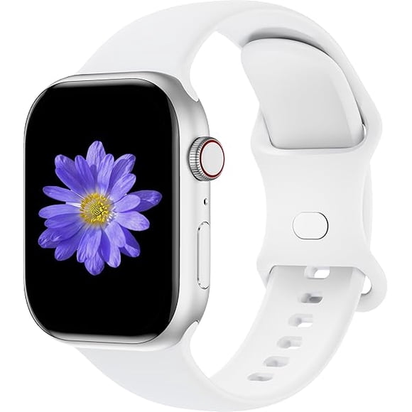 ccwmincc Sport Bands Compatible with Apple Watch 42mm 44mm 45mm 46mm 41mm 38mm 40mm 49mm for Women Men, Soft Silicone Strap for iWatch Wristband Series Ultra SE 11 10 9 8 7 6 5 4 3 2 1