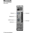 thumbnail image 3 of LENOVO ThinkCentre M900,SFF Intel HD Graphics 530,i5-6500, 8 Go,256 Go PCIe, Remis à Neuf, 3 of 3