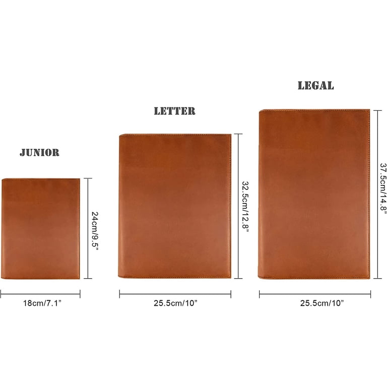 LeatherBelief Leather Portfolio, 8.5