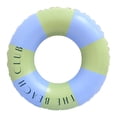 thumbnail image 4 of Siruishop Swimming Ring Holiday Outdoor River Party Summer Raft Inflatable Pool Floats Blue Green, 4 of 8