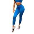 thumbnail image 3 of Liacowi Seamless High Waist Yoga Leggings 2021 Fall Winter Female Drawstring Leggings Fitness Running Pants Solid Color Yoga Bottoms, 3 of 8