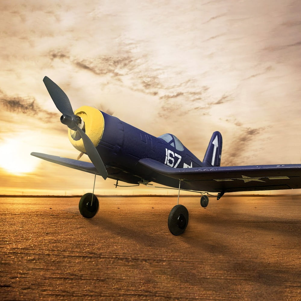 F4U 4CH Beginner Airplane With 6-axis Stabilizer System Ready To Fly 761-8