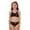 Z04 Black, variant on Xijirk Girls Swimsuit,Two Piece Bikini Swimsuit for Big Kids Adjustable Top and High Waisted Bottoms Swimwear Beach Pool,Kids Swimsuits,Watermelon Red,10-11 Years