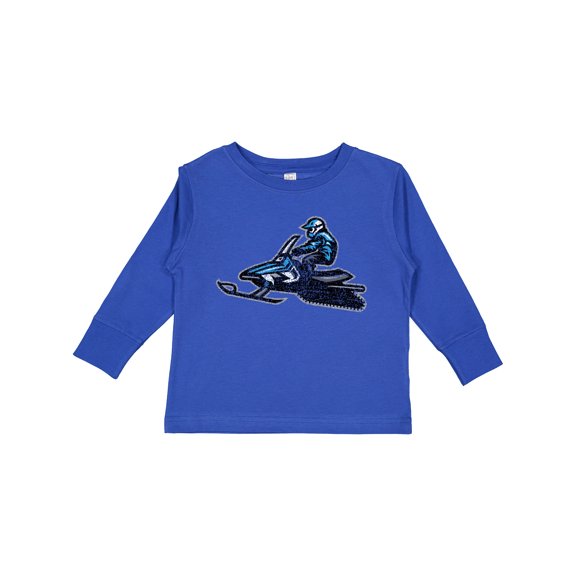 Inktastic Snowmobile Ideas Boys or Girls Long Sleeve Toddler T-Shirt