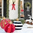 thumbnail image 4 of PENGXIANG Outdoor Christmas Inflatable Decorated Ball Giant Christmas Inflatable Ball Christmas Tree Decorations Outdoor Decorations Holiday Inflatables Balls Decoration with Pump, 4 of 8