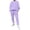 Light Purple&1080, variant on Mens 2 Peice Sweatsuit Casual Men's Jogging Tracksuit Set Solid Pullover Sweatshirts Pants Athletic Sweat Suit for Men
