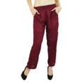 thumbnail image 3 of Bimba Women Long Pajama With Pockets Modal Cotton Night Pyjama Sleepwear, 3 of 7